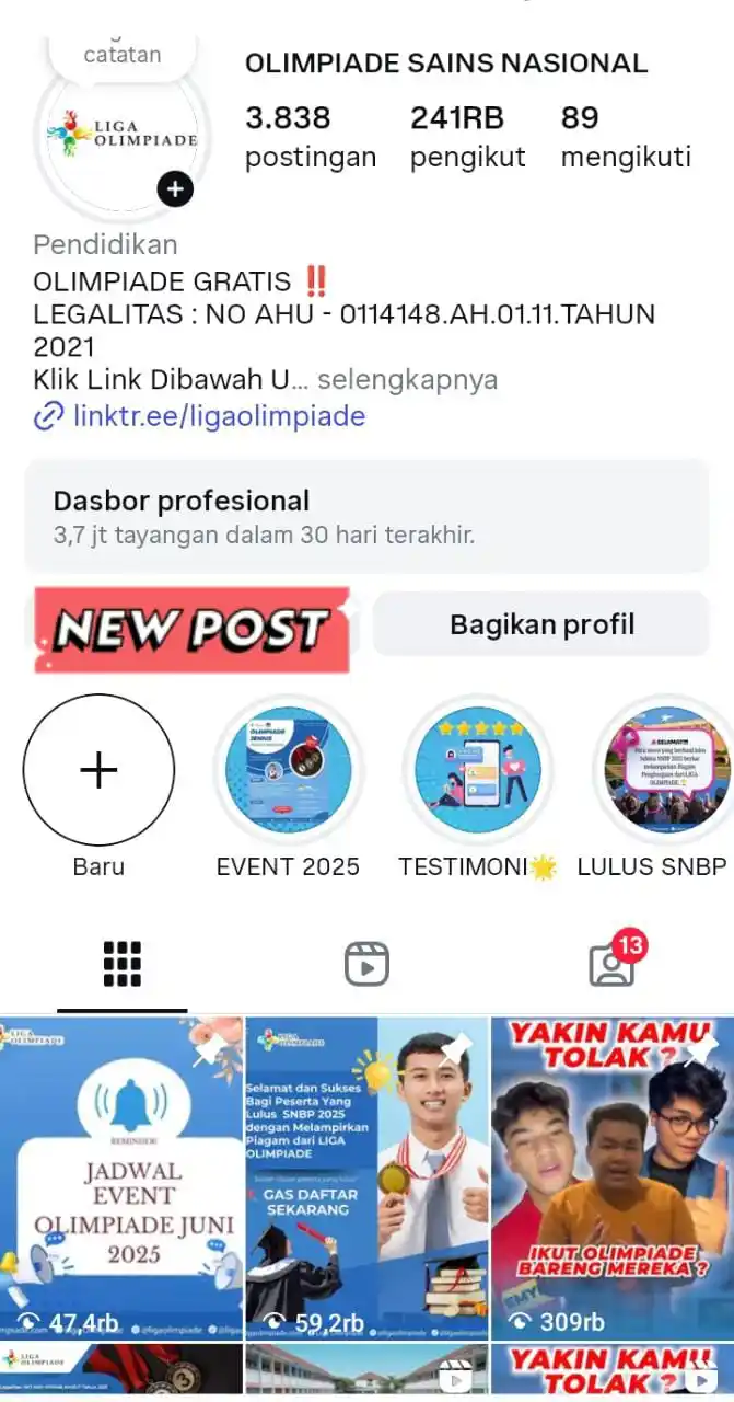 Image from LIGA OLIMPIADE: *📣 GRATIS E-BOOK BUAT KAMU! 📚* Hai adik-adik! Yang mau dapet *ebook ...