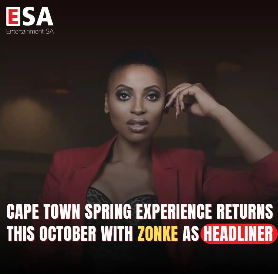 Image from Thikho Events: HEADLINES VIA Entertainment-SA “The soulful Zonke Dikana is set to b...