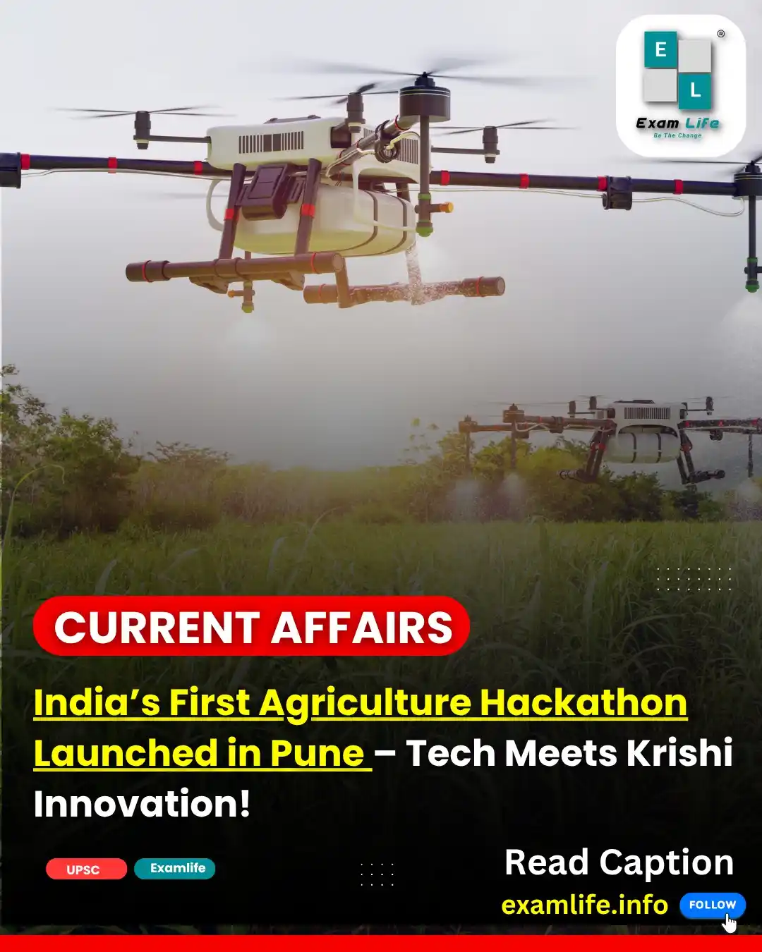 Image from Examlife.Info: *_India’s First Agriculture Hackathon Launched in Pune – Tech Meets Kr...