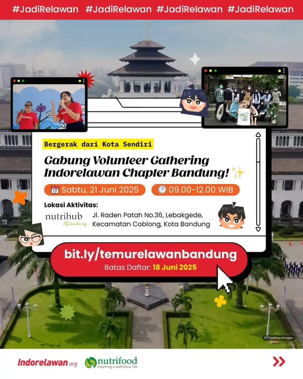 Image from Indorelawan: Kalian pernah ngga kepikiran buat bikin sesuatu yang berarti dari kota...