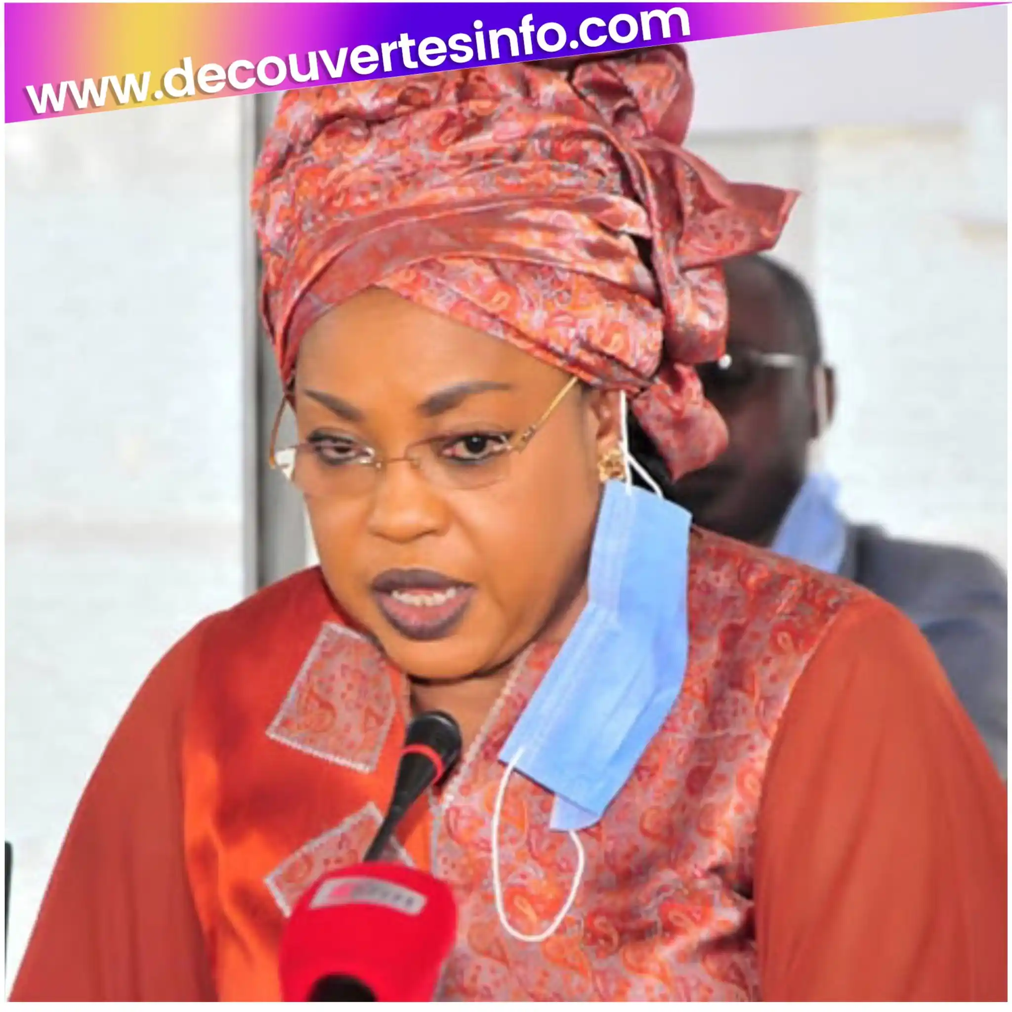 Image from decouvertesinfo: L’Ancienne ministre Ndèye Saly Diop DIENG face à la Haute Cour de just...