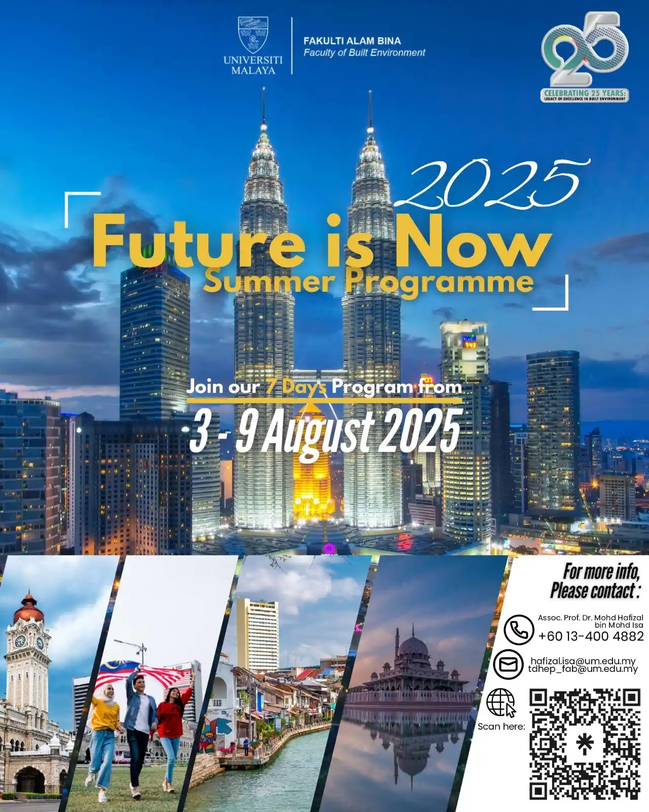 Image from 1001 Kegiatan UGM: *[Malaysia] Universiti Malaysia – Summer Program 2025 – Architecture a...