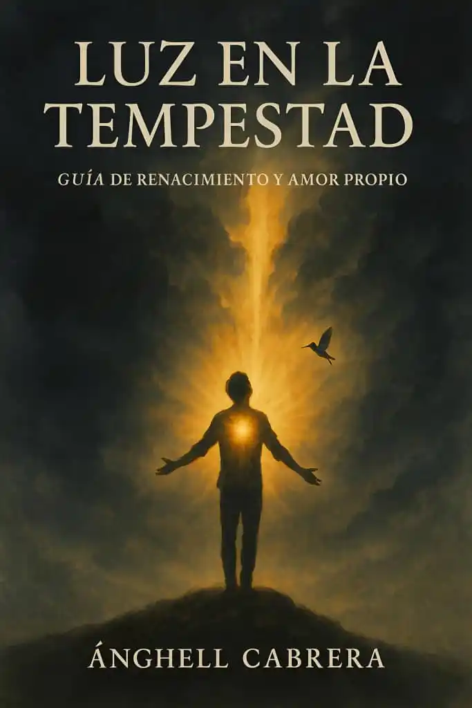 Image from @AnghellCabrera: Mi nuevo libro 💫 "LUZ EN LA TEMPESTAD" es más que un libro. Es una gu...