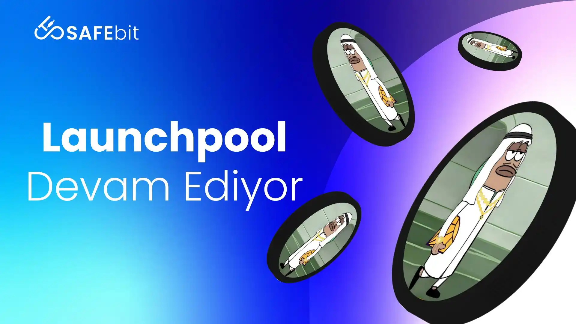 Image from SAFEbit: MUBARAK Launchpool’u Tüm Hızıyla Devam Ediyor! 💙 Hemen katılmak için...