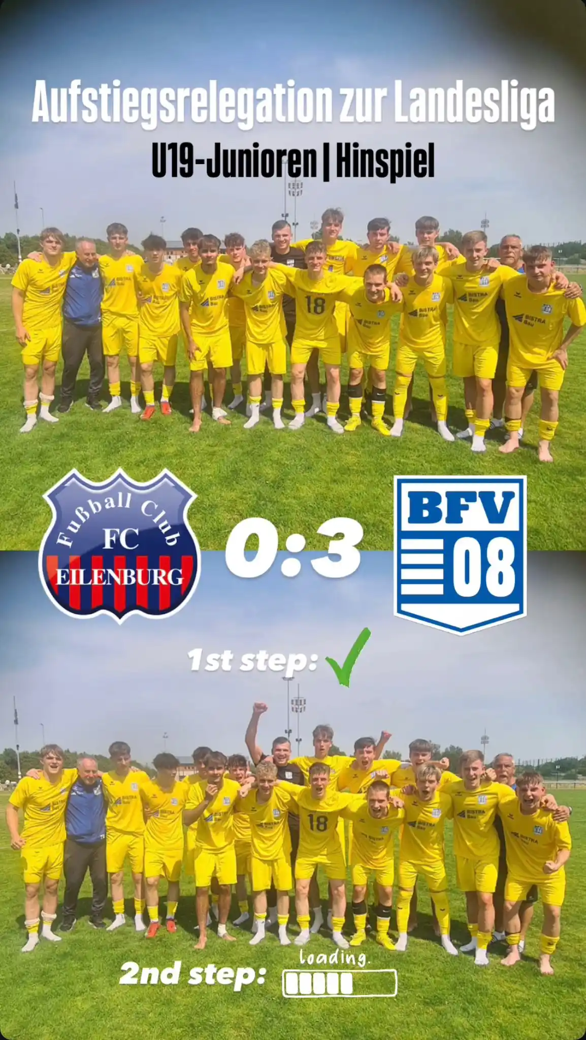Image from Bischofswerdaer FV 08: NACHWUCHS | Definiere „gute Ausgangsposition“ 🔵⚽️⚪️ … 💪🏼Das war st...