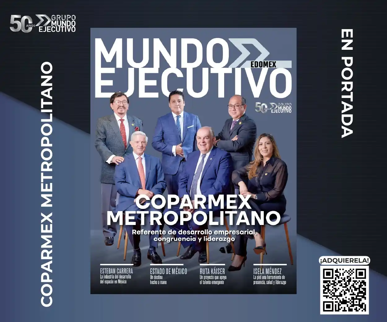 Image from Mundo Ejecutivo: 📚 Nueva Edición de *Mundo Ejecutivo EDOMEX 18* ✨ COPARMEX METROPOLI...
