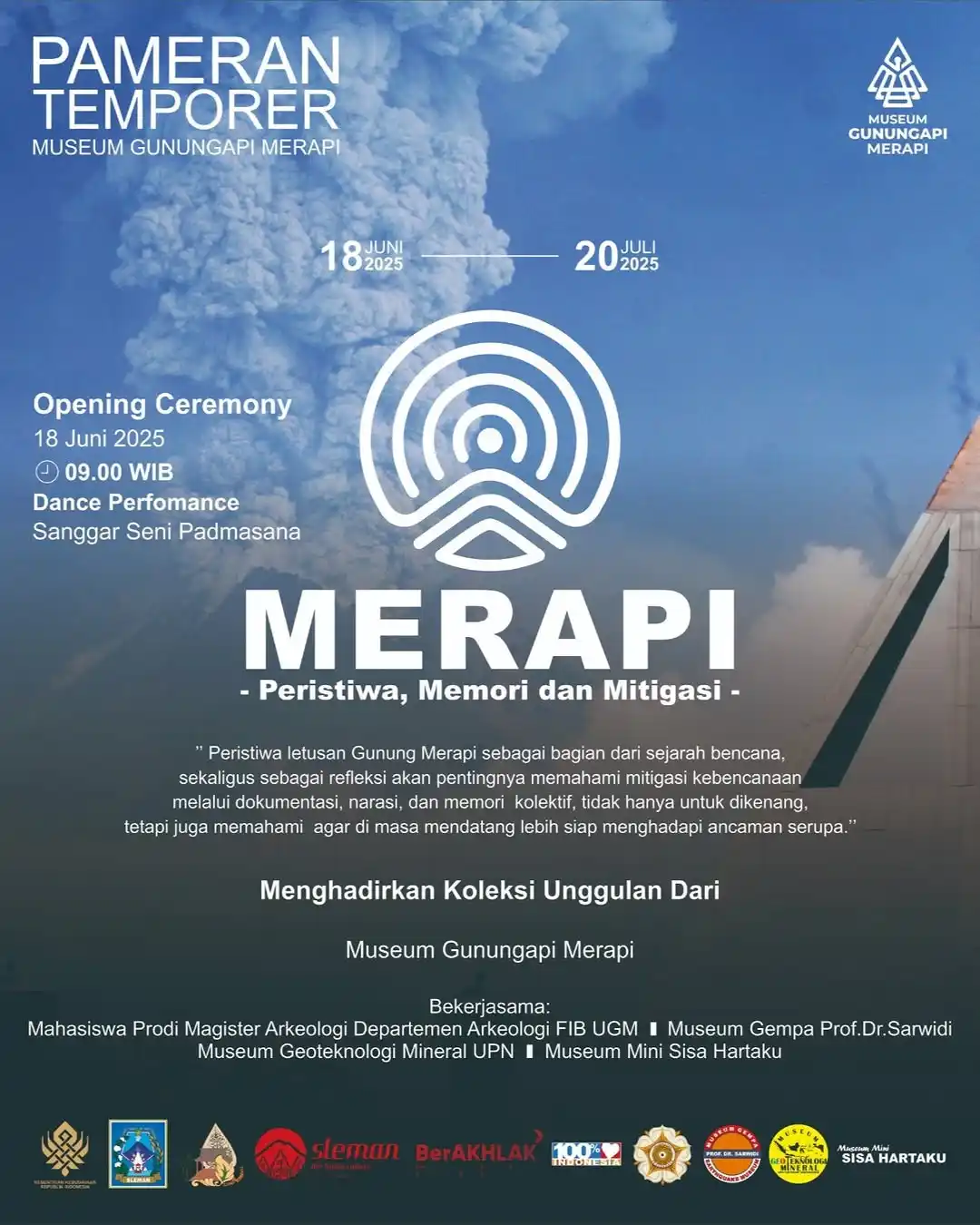 Image from 1001 Kegiatan UGM: *Pameran Temporer Mahasiswa Magister Arkeologi UGM* , bekerja sama den...