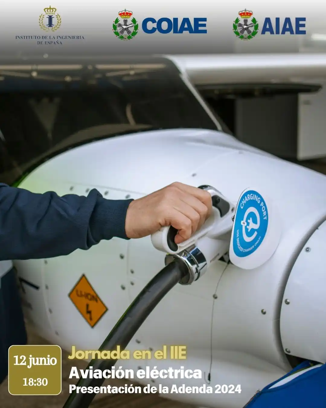 Image from COIAE ✈️ AIAE : ‼️🗓️¡Que no se os pase la cita! El próximo día 12 de junio a las 18:3...