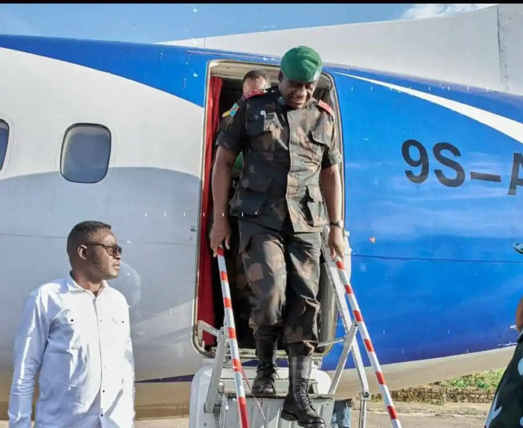 Image from Dialogue Entre Congolais Infos🇨🇩: *RDC🇨🇩||‼️🚨ITURI: Le Gouverneur de l'Ituri, Ltn-Gen Luboya N'kasham...