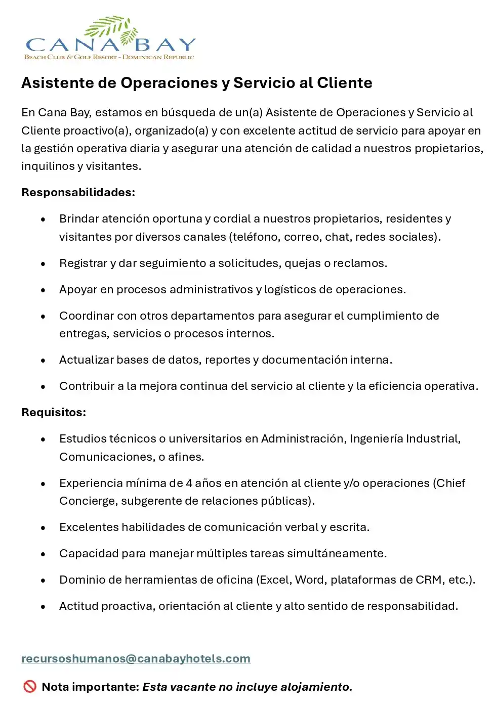 Image from Disi Mota Publicidad Empleos: Requisitos generales importantes: Residir en la zona de Higüey, La Otr...