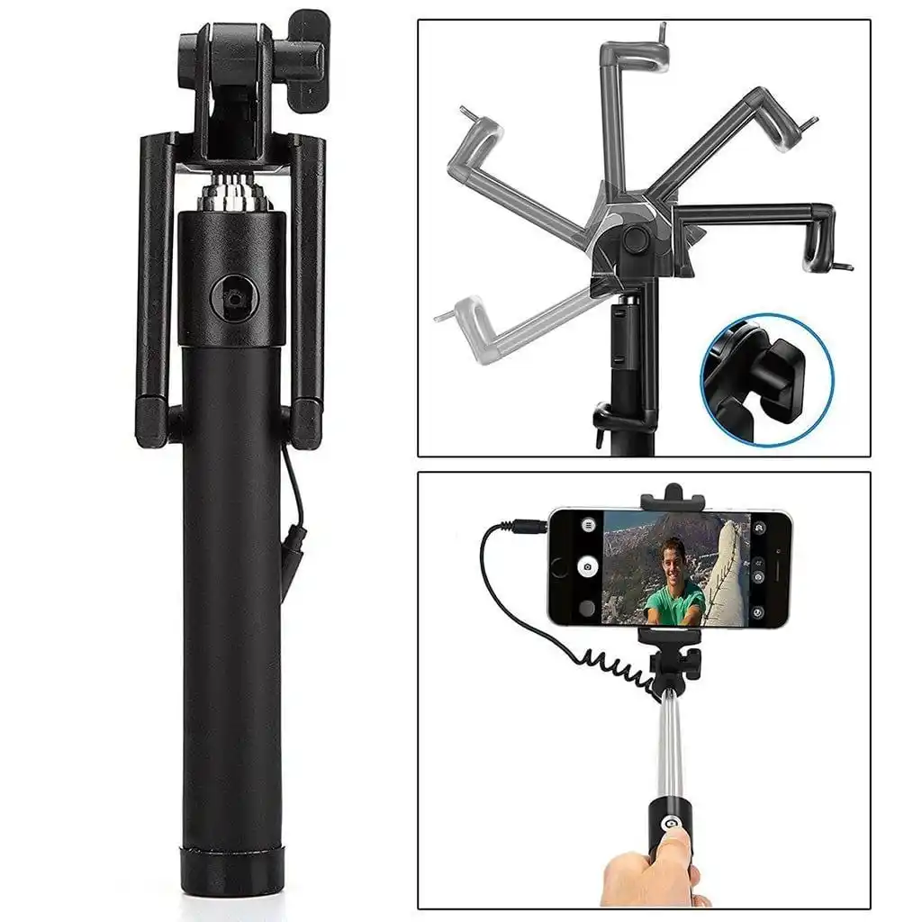 Image from My DigiMart: Selfie Sticks Box With Aux Wire For All Smart Phones Rs. 140 👇 https:...