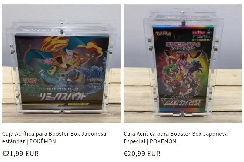 Image from Tienda Forever TCG 😻 Pokémon, One Piece, Dragon Ball, Lorcana y más: También os recuerdo que en la web tenéis acrílicos especiales para caj...