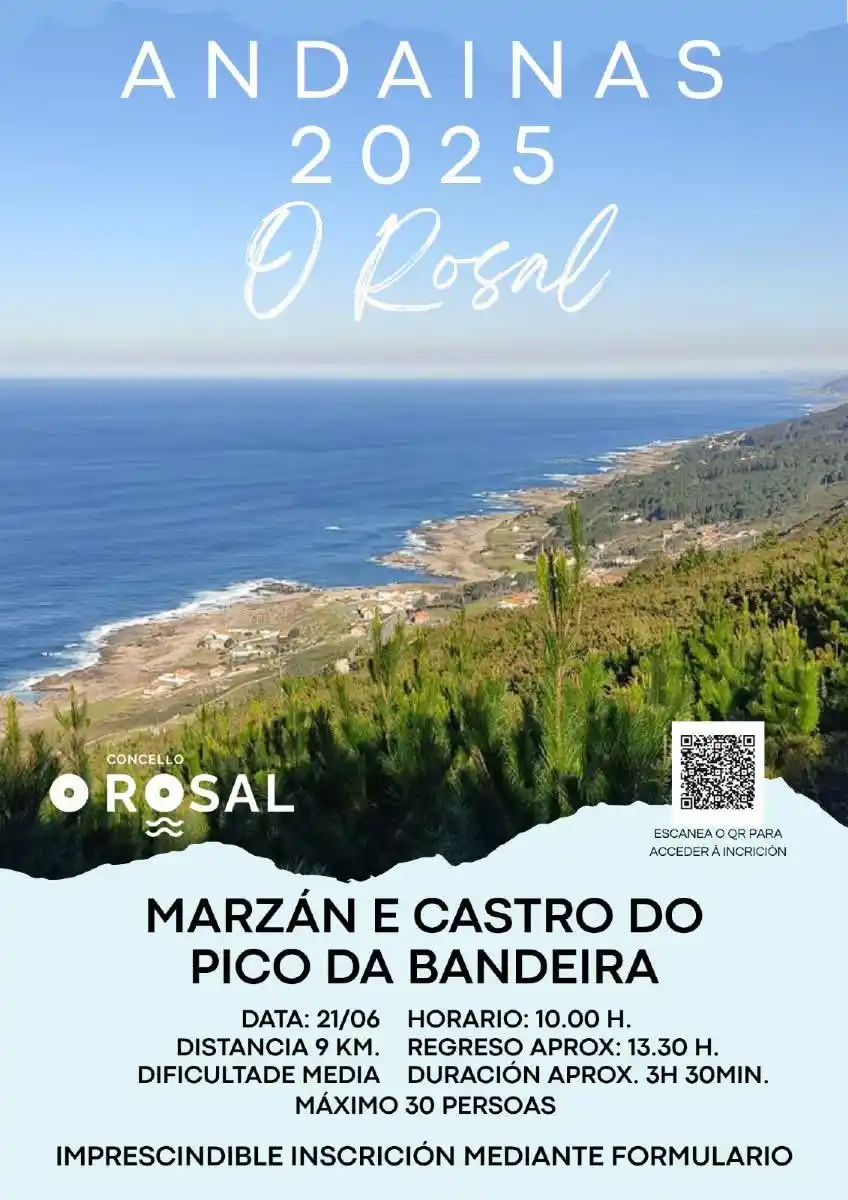 Image from Concello do Rosal: 🌿🚶♂️ Viaxe ao pasado no Rosal! 🚶♀️✨ Únete á nosa andaina interpr...