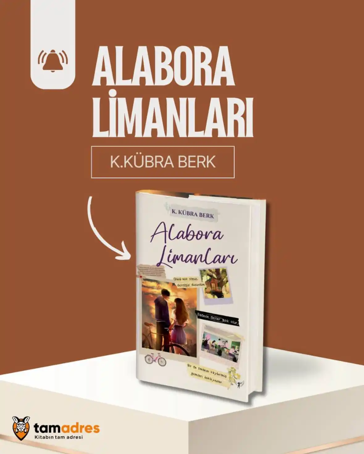 Image from tamadres: *Yeni Kitap Alarmı* 🚨  K.Kübra Berk’ten Alabora Limanları 1 ön satışt...