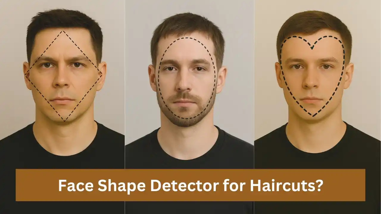 Image from Haircuts, Tattoos & Fashion | Men Deserve: Advanced 6 Face Shape Detector for Haircuts for Men: Trends & Tips. D...