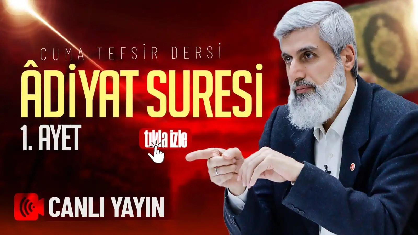 Image from Alparslan KUYTUL: Alparslan Kuytul Hocaefendi'nin her cuma gerçekleştirdiği tefsir dersi...