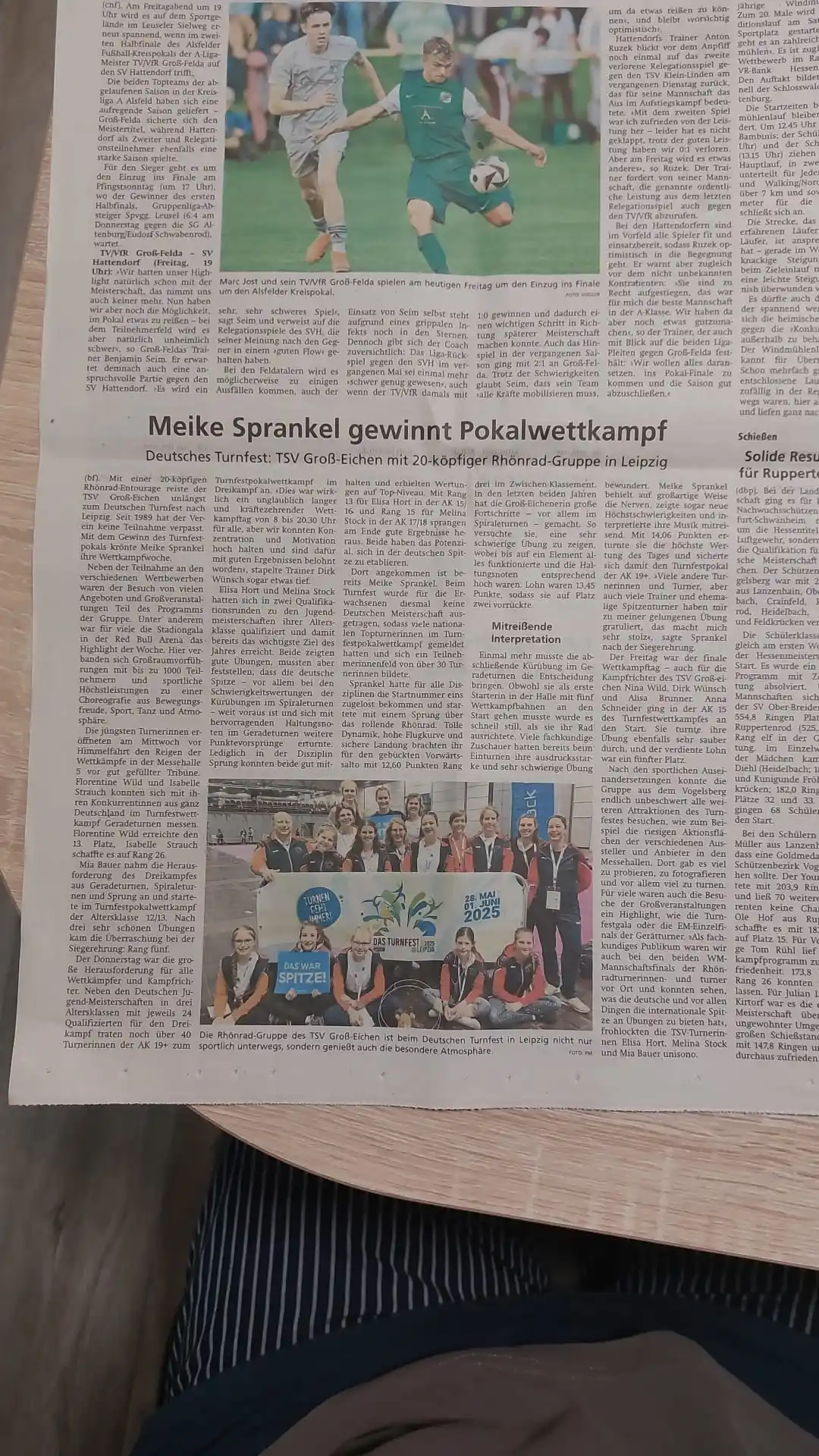 TSV 1913 Groß-Eichen e.V. post