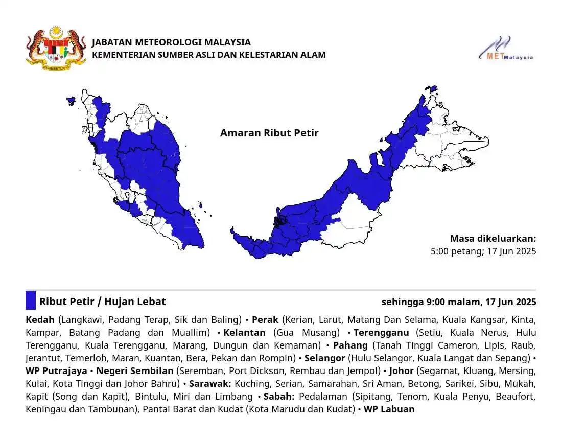 Image from Info Sibu: AMARAN RIBUT PETIR.  Ribut petir, hujan lebat dan angin kencang di bah...