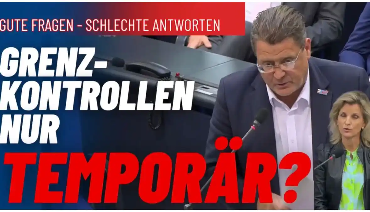 Image from 🇩🇪Stephan Brandner🇩🇪: Auch bei den angeblichen Grenzkontrollen: Widerliche🤢 Volksvera*schun...