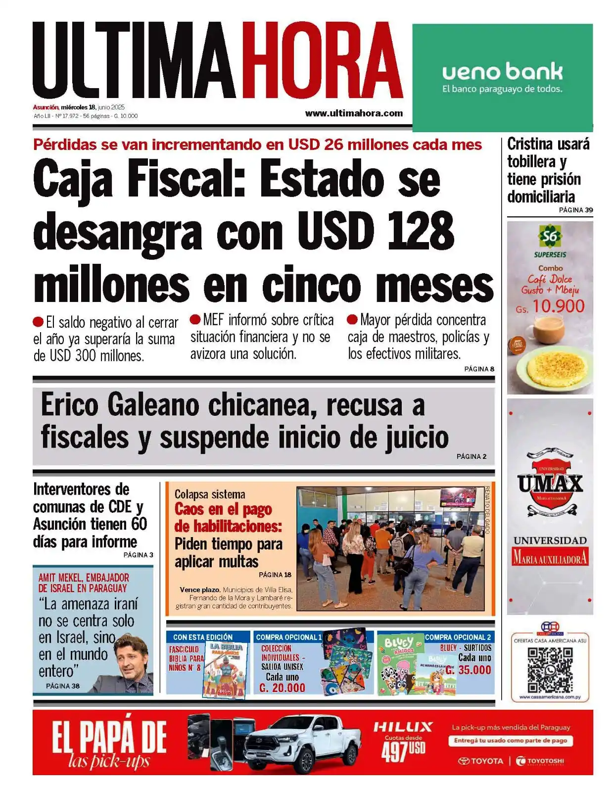 Image from ÚLTIMA HORA: *¡Buenos días! Esta es la <a class="text-blue-500 hover:underline curs...