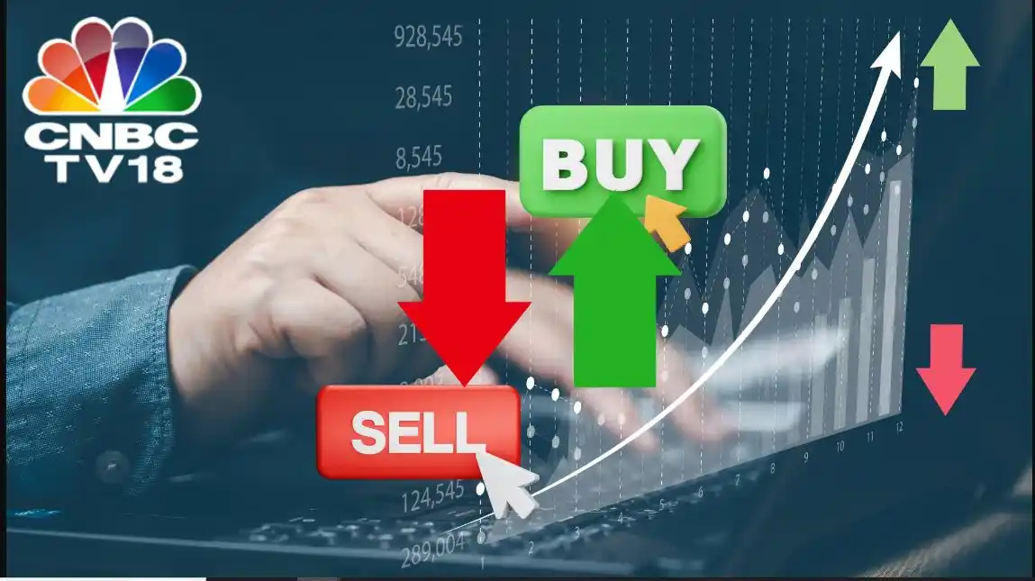 Image from CNBC-TV18: 🚨🚨 *BUY or SELL?* *SBI Life, MCX, AB Capital, Indus Towers, M&M, B...