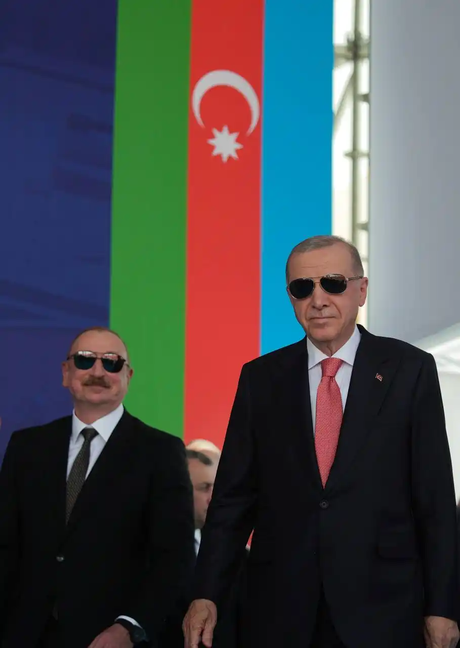Image from İLAHİYAT HABER: 🗣️CB Erdoğan: “Biz aynı bayrağın gölgesinde dua eden, aynı seccadede...