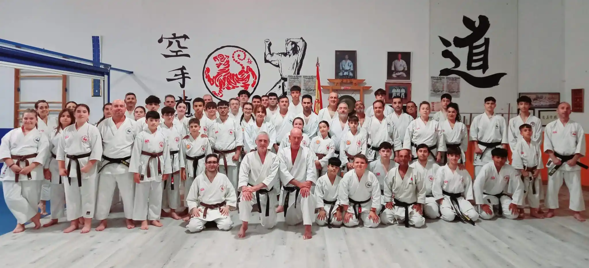 Image from Cieza en la Red: El maestro Luis Maria Sanz imparte un curso de karate superior en la E...