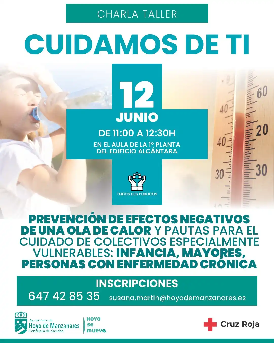 Image from Hoyo de Manzanares Actualidad: Este jueves, 12 de mayo, Cruz Roja impartirá en el edificio Alcántara ...