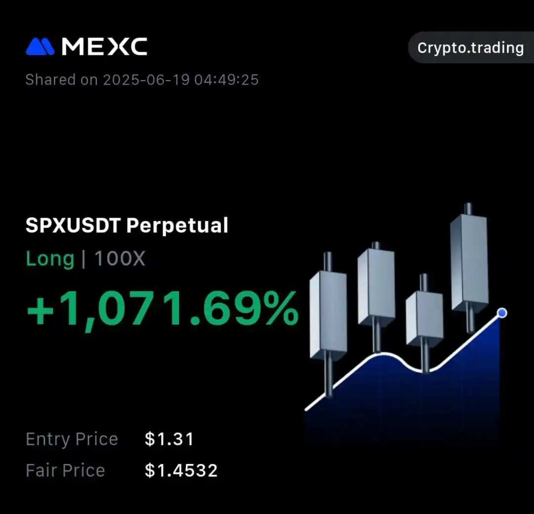 Image from Crypto Trading Signals: 🚨 *Free Signal Results!* *SPX/USDT HIT 4 TP ✅ with a 1071% Profit! ...