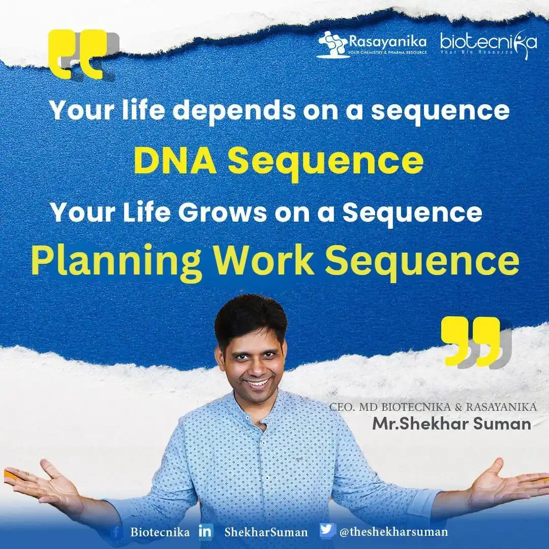 Image from Biotecnika Official ( Biotech, Biology Jobs Exams, Scholarship, Internship): Good morning! Your life depends on a DNA sequence, shaping your unique...