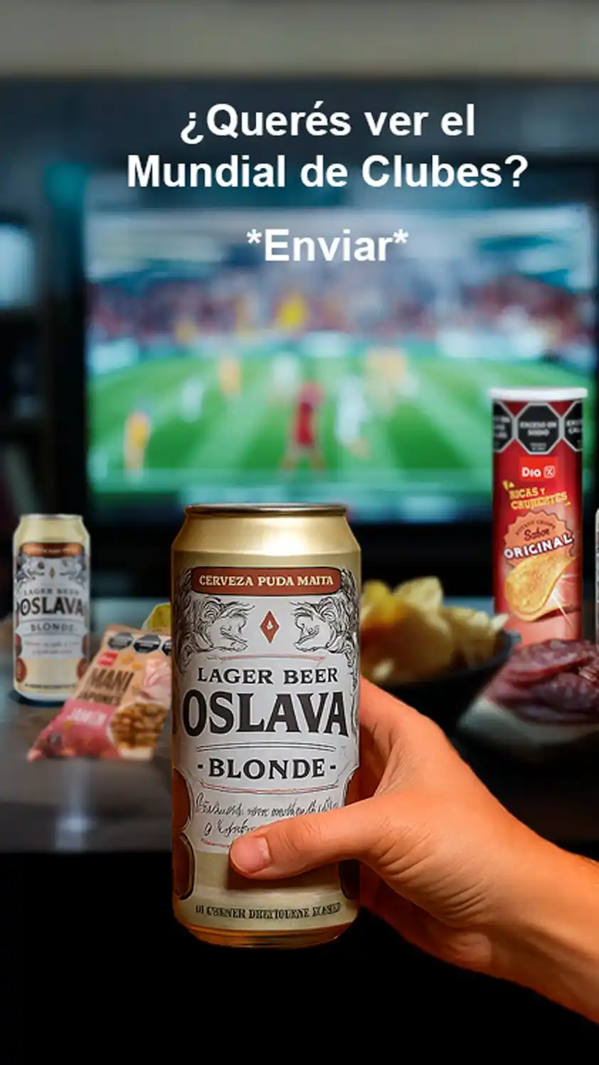 Image from Supermercados Dia Argentina: *¡Hey fanático del fútbol! ⚽️🍺 ¡Hoy hay partido ⚪🔴⚪!* Este Mundial ...