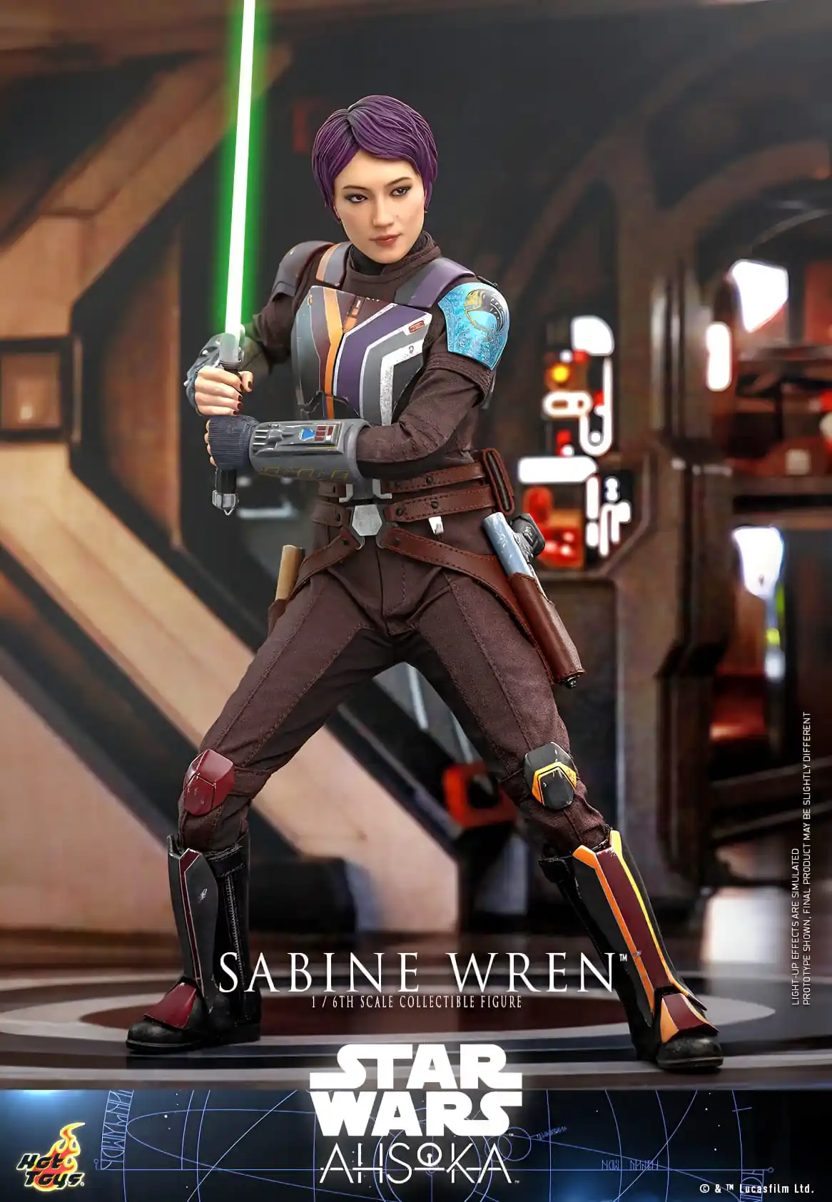 Image from 🔥HOT TOYS/INART🧙‍♂️ SECRET BASE : HOT TOYS TMS111 STAR WARS AHSOKA / SABINE WREN  NUEVA SIN ABRIR  ⚠️EN ...
