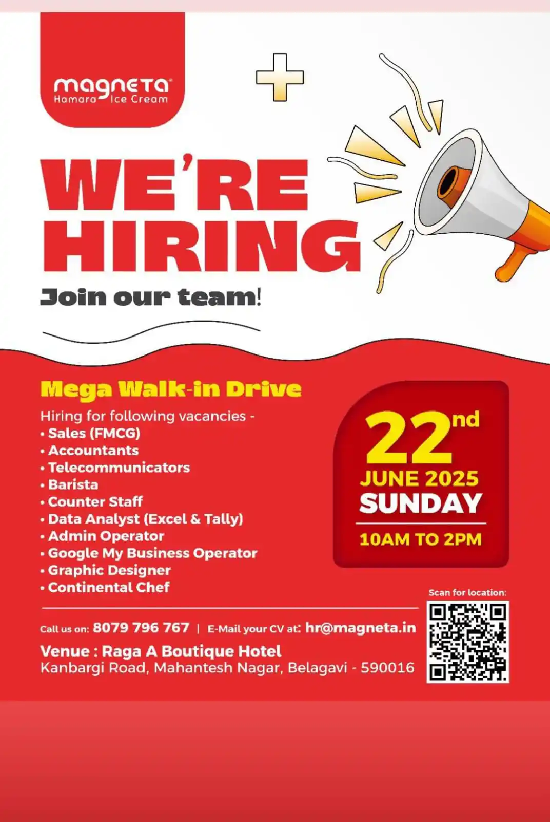 Image from 🌟Vratha Academy - CareerBridge Channel🌟: *🚨 Job Alert: Shared as received!* 🎓 *Upskill. Earn. Succeed with V...