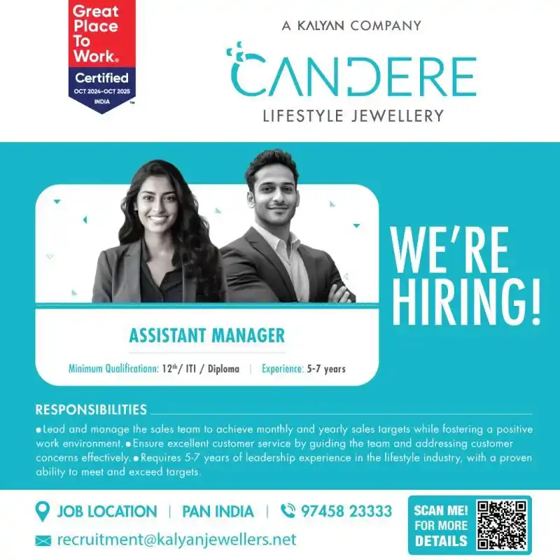 Image from 🌟Vratha Academy - CareerBridge Channel🌟: *🚨 Job Alert: Shared as received!* 🎓 *Upskill. Earn. Succeed with V...