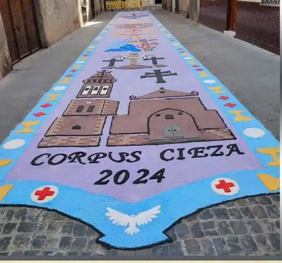 Image from Cieza en la Red: La Cofradía de Ánimas confeccionará una alfombra de sal con motivo de ...