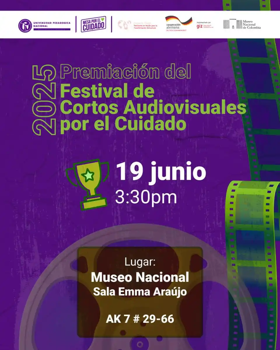 Image from Universidad Pedagógica Nacional Institucional: 🎥 Les invitamos a la premiación del *Festival de cortos audiovisuales...
