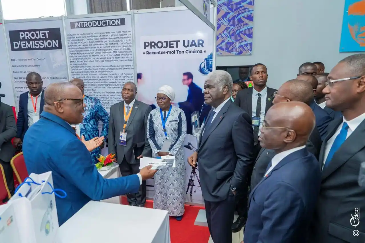 Image from Gouvernement de Côte d’Ivoire: *Médias audiovisuels africains : le Premier Ministre, Robert Beugré Ma...