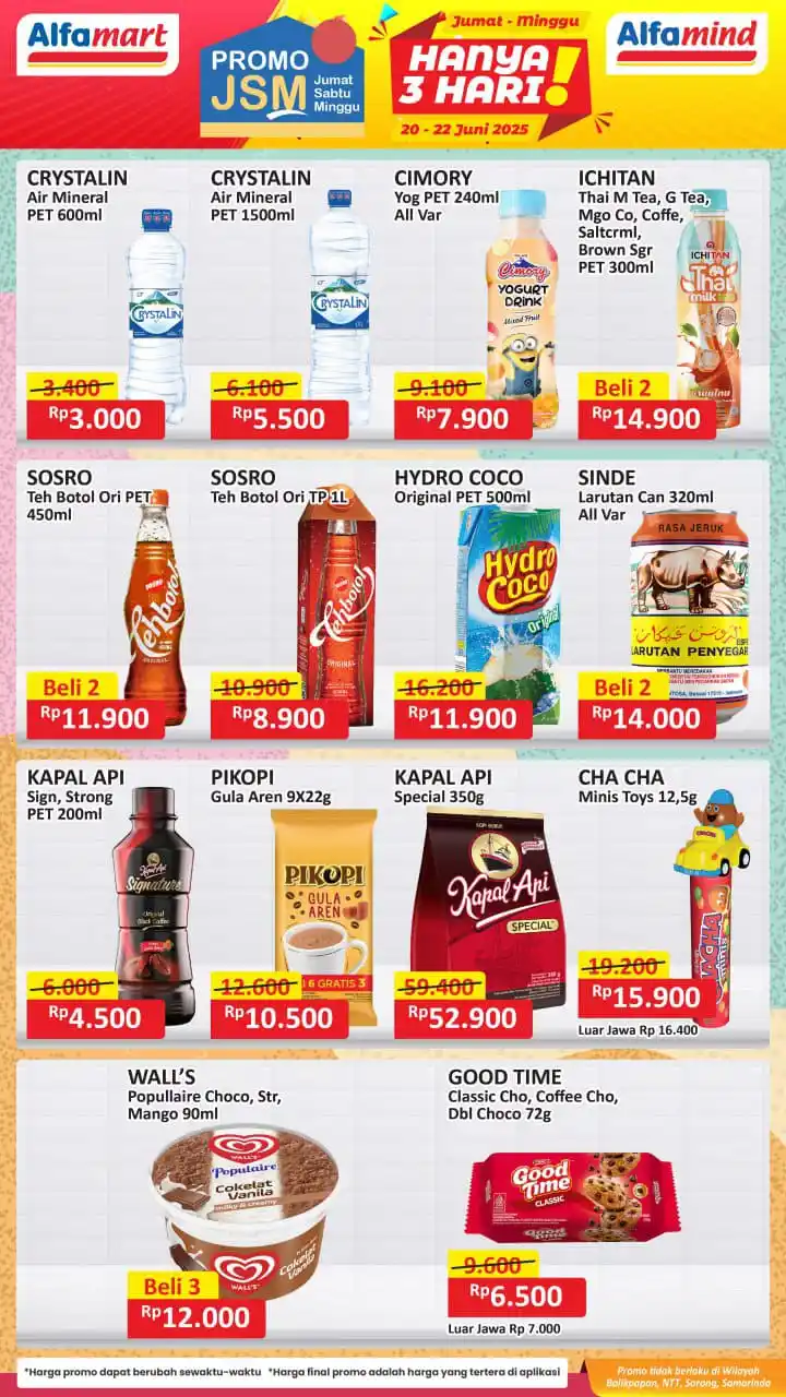Image from Alfamind: Mohon perhatian🙏      ❗️Harga promo dapat berubah sewaktu-waktu      ...