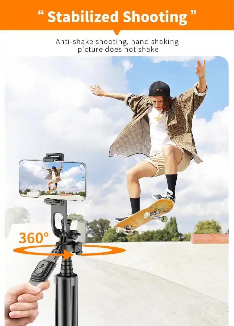 Image from VILLAGE TECH: *MOXOM Selfie Stick Tripod* _*MX-SS18* Balance Handle_ 🍃2110mm M...