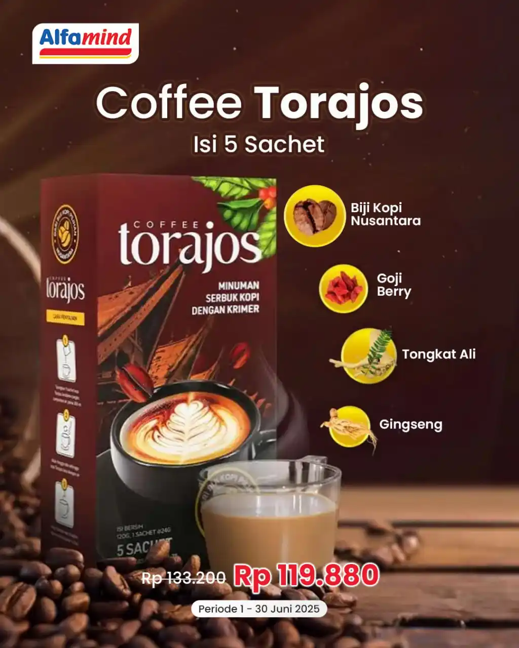 Image from Alfamind: Nikmati sensasi kopi yang bukan cuma nikmat, tapi juga bermanfaat!  Co...