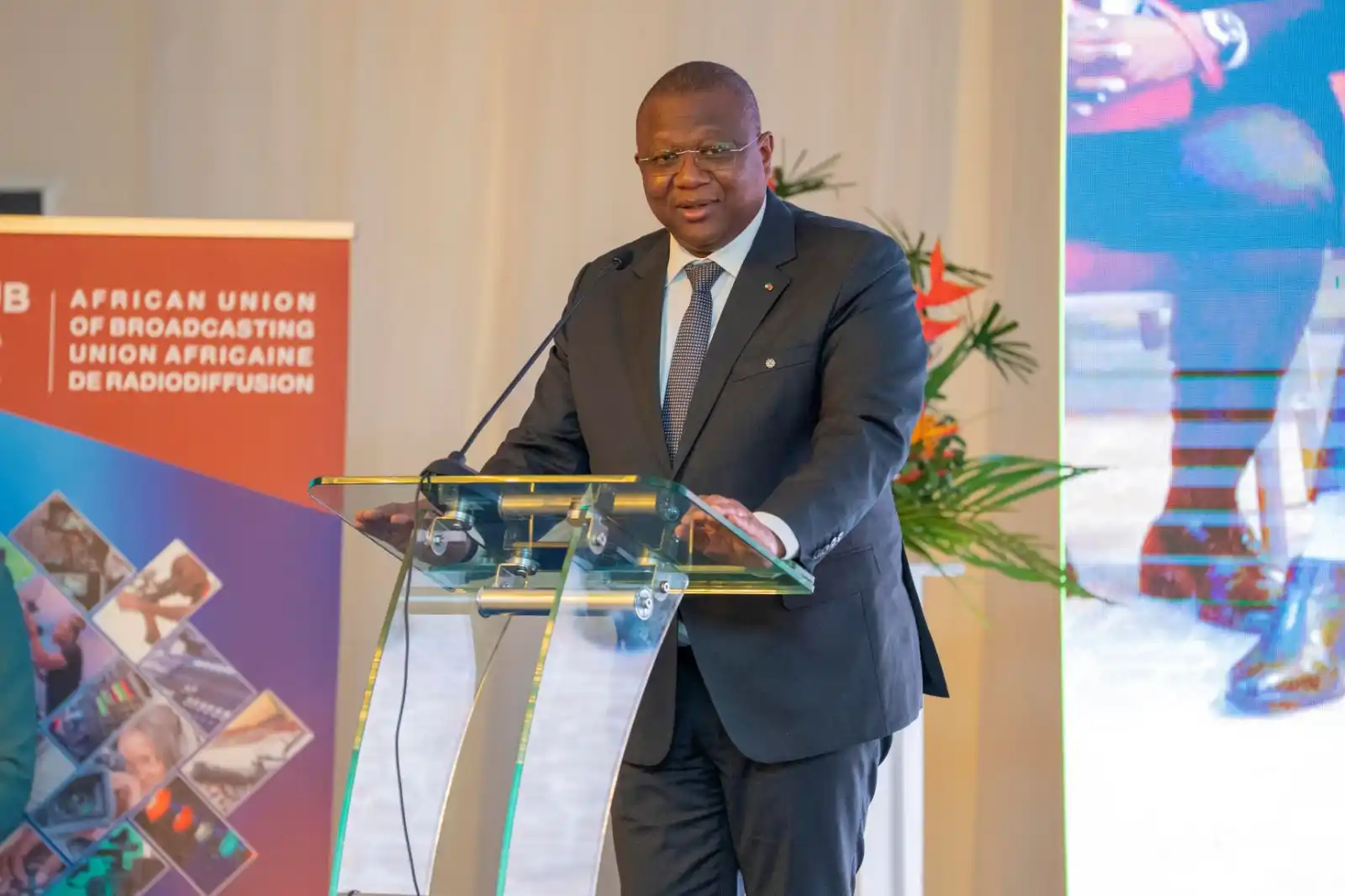 Image from Gouvernement de Côte d’Ivoire: *Ouverture 16ème Assemblée générale de l'Union africaine de la Radiodi...