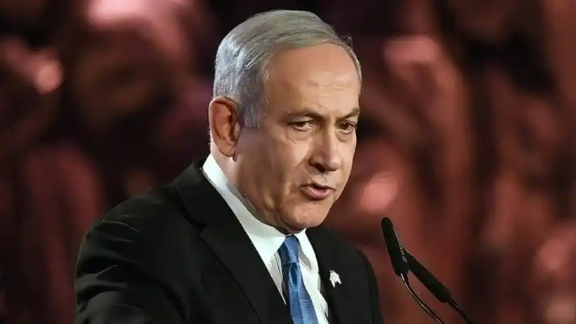 Image from Furkan Haber: *Siyonist Netanyahu: “İran’ın Nükleer Programını Yok Etmek İçin Her Tü...