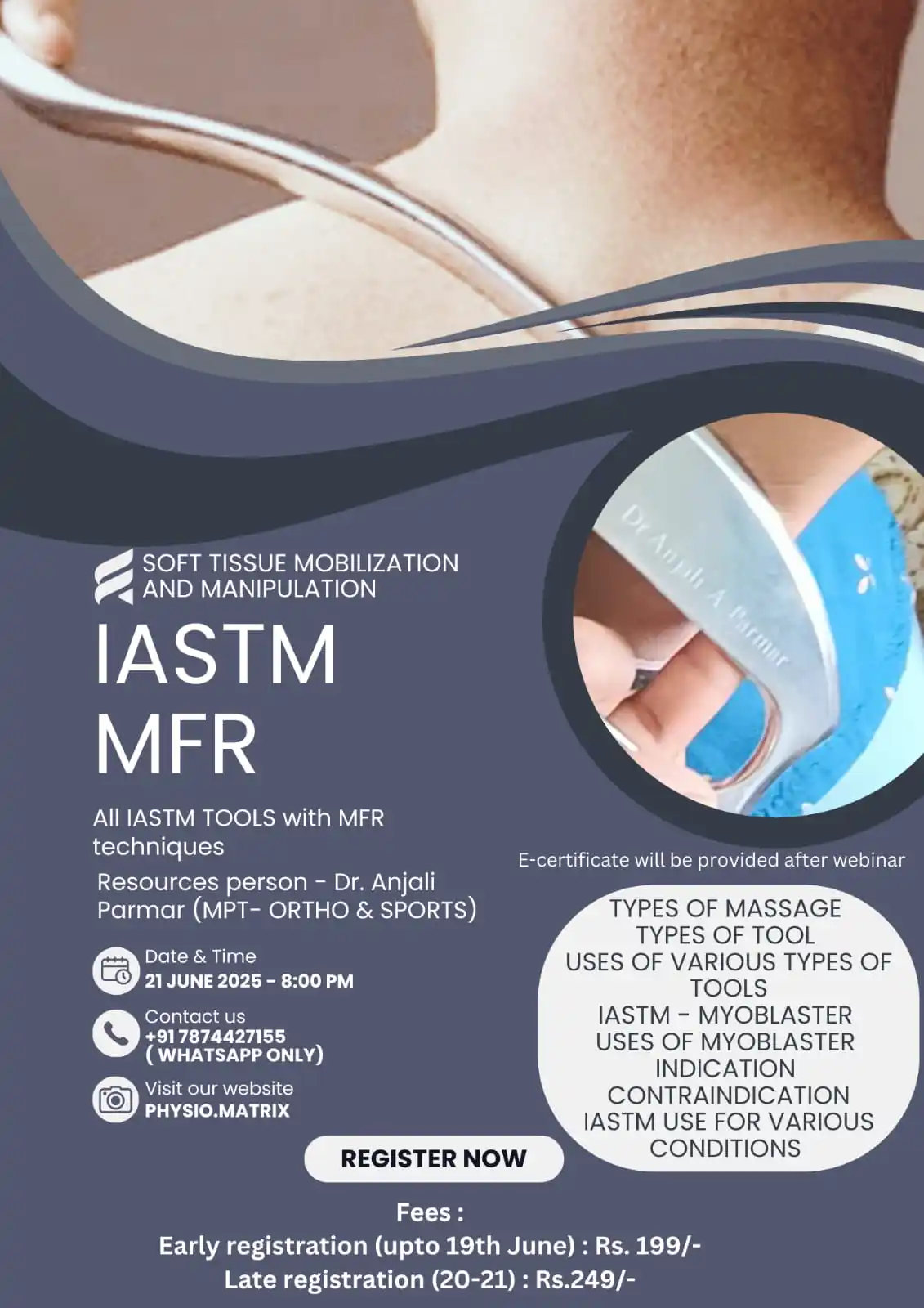 Image from MovementoPedia: SOFT TISSUE MOBILIZATION - MFR   IASTM (Instrument assisted soft tissu...