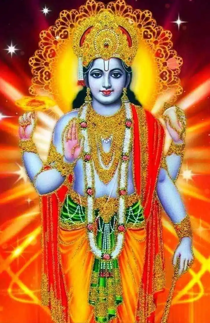 Image from Sri Vishnu Sahasra Namam: ❄️ *Śrī Viṣṇu Sahasra Nāmamrutam - 847th Nāmaṁ* ❄️   🌟 *Aum Svadhr̥tā...