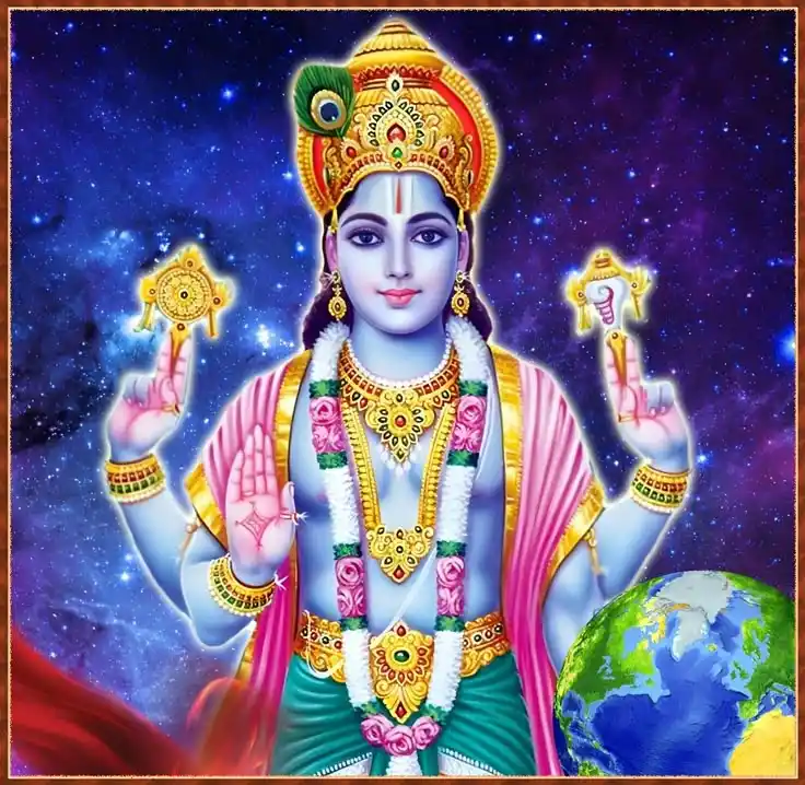 Image from Sri Vishnu Sahasra Namam: ❄️ *Śrī Viṣṇu Sahasra Nāmamrutam - 853rd Nāmaṁ* ❄️ 🌎 *Aum Yogine Na...
