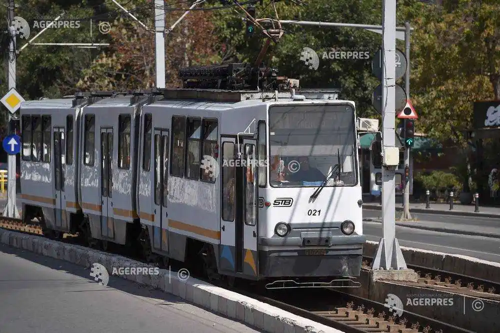 Image from Agerpres: *STB: Liniile de tramvai 25 și 41 vor fi suspendate sâmbătă și duminic...