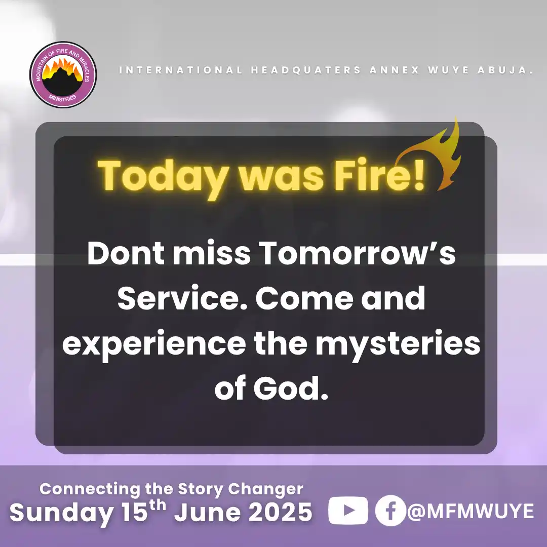 MFM Ministries Wuye post