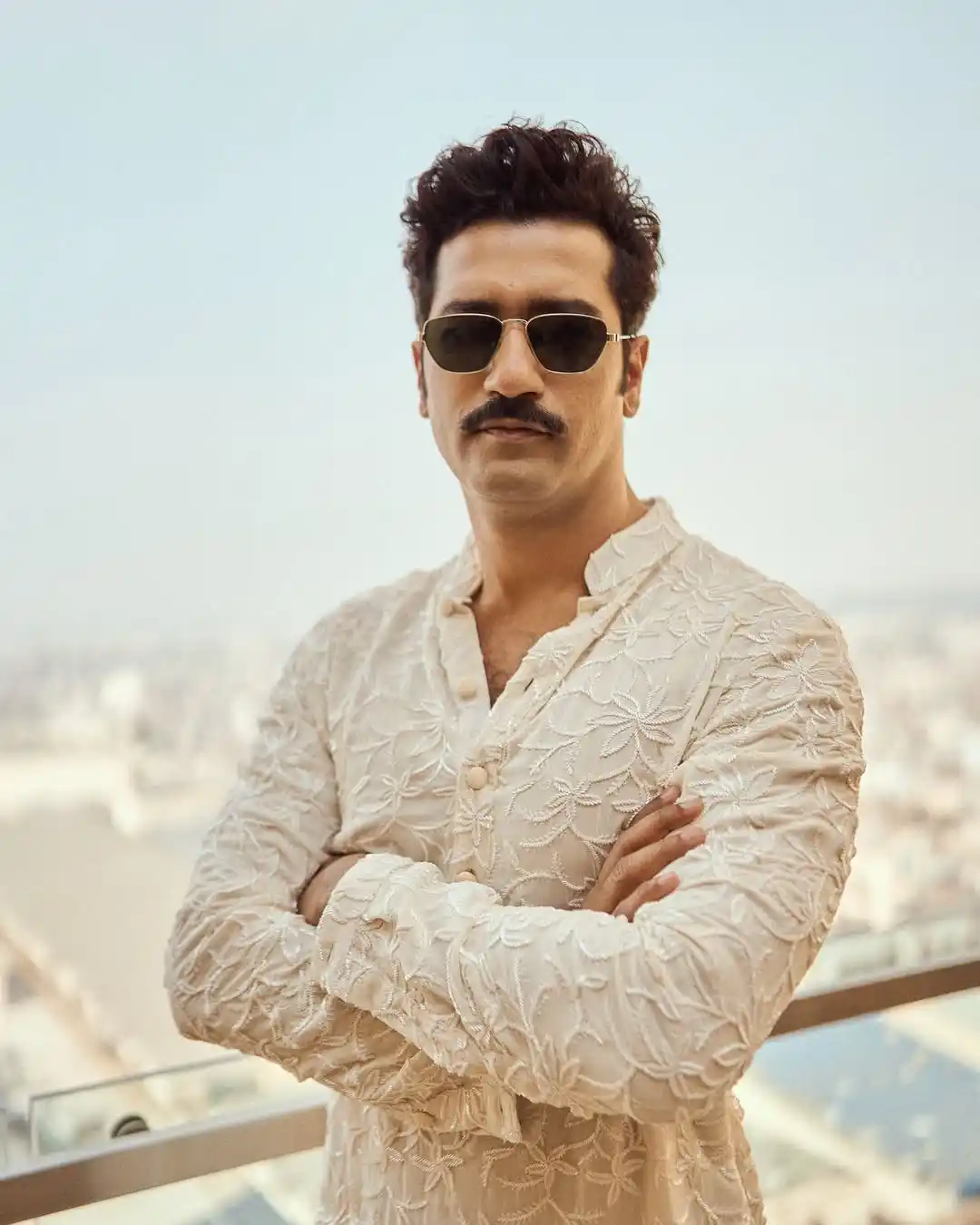 Image from Haircuts, Tattoos & Fashion | Men Deserve: Vicky Kaushal' New Moustache Look. 👨🏻‍🦰  Vicky Kaushal, known for h...