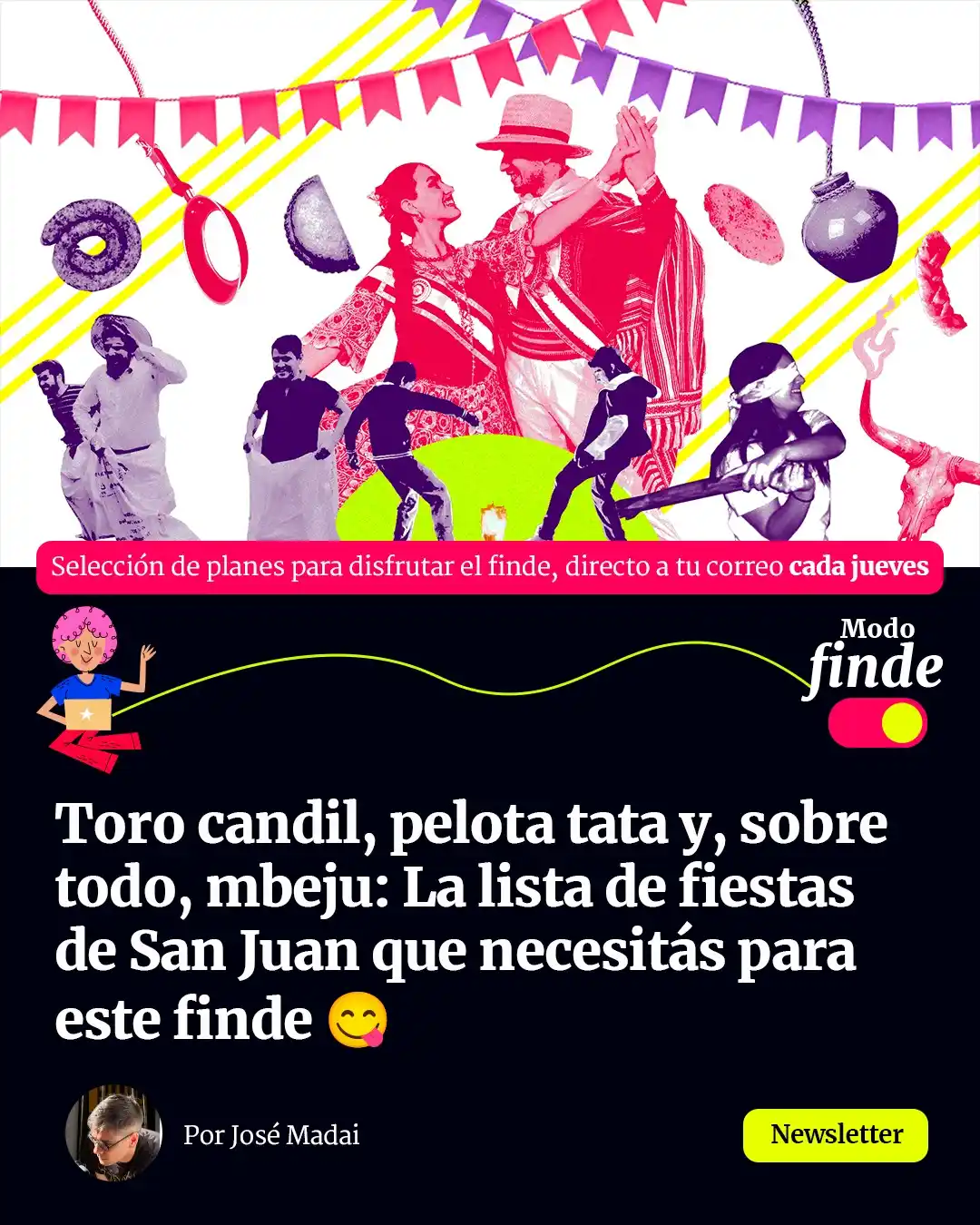 Image from ÚLTIMA HORA: 😎 ¿Y si nos ponemos en Modo Finde?  Llega nuestra newsletter con acti...