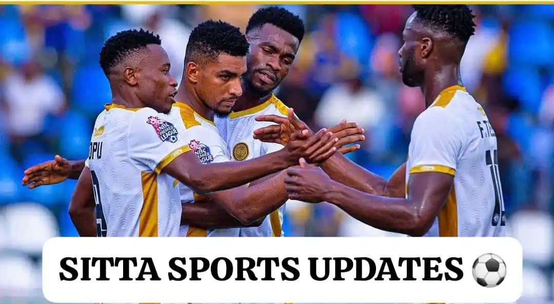 Image from SITTA SPORTS ARENA: *AZAM FC YAAMKA DAKIKA ZA JIONI ⚽*  Dakika 90 za mchezo zimetamatika: ...